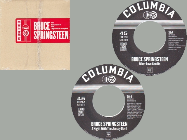 Bruce Springsteen - WHAT LOVE CAN DO / A NIGHT WITH THE JERSEY DEVIL